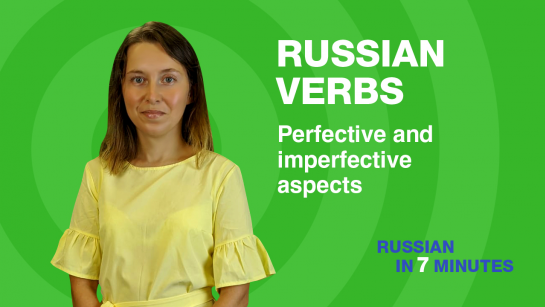 Picture of RUSSIAN VERBS: The imperfective and perfective aspects